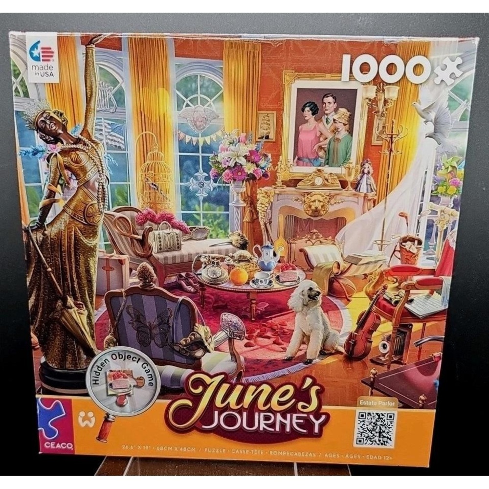 Junes Journey Hidden Object Puzzle 1000 Piece Jigsaw by Ceaco